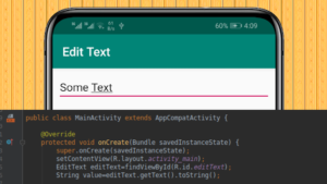 How to get value from EditText in Android - Java With Umer